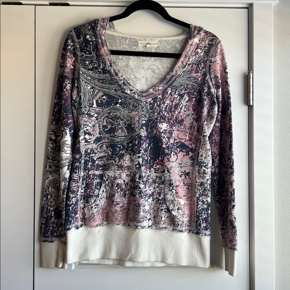 Vanity Tops - Vanity Multicolor Patterned‎ Hoodie